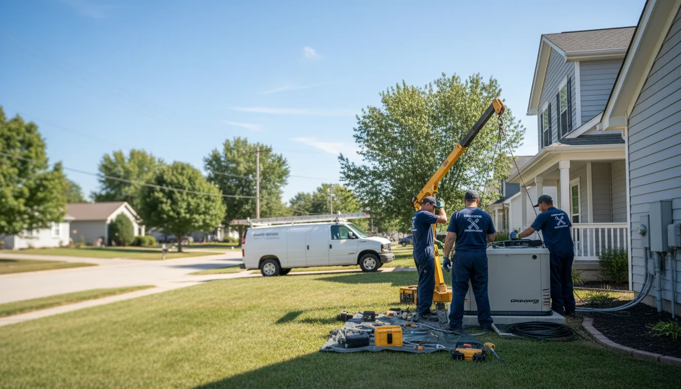 Generator Installation in Richland Springs, TX near me